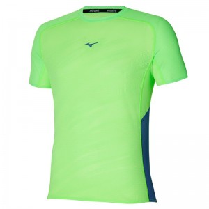 Mizuno AERO Tee Lichtgroen | PZUC3660