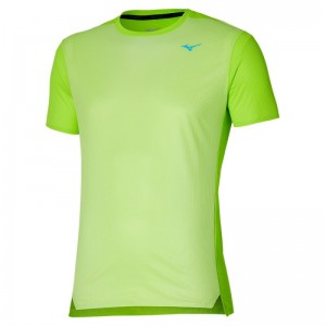 Mizuno AERO Tee Lichtgroen | QRHF9157