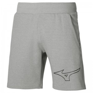 Mizuno Athletics RB Half Pant Grijs | ZABA4403