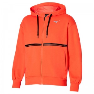 Mizuno Athletics Sweat Oranje | MRJA7003