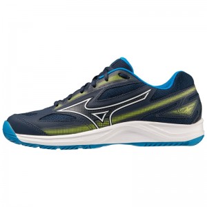 Mizuno Break Shot 4 AC Donkerblauw Blauw Goud | WUPF2939