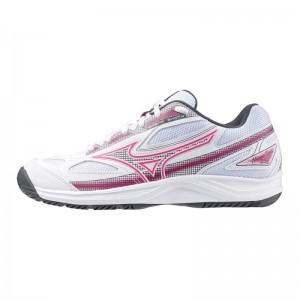 Mizuno Break Shot 4 AC Wit Roze | RPPQ6516