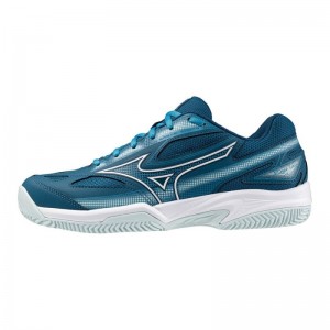 Mizuno Break Shot 4 CC Blauw Wit Lichtturquoise | HAFO2095