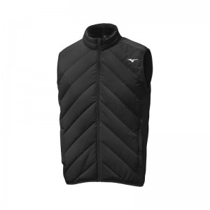 Mizuno Breath Thermo Move Down Gilet Zwart | XYBJ6628