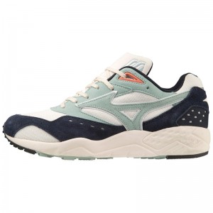 Mizuno Contender S Wit Groen Donkerblauw | ARAP0771