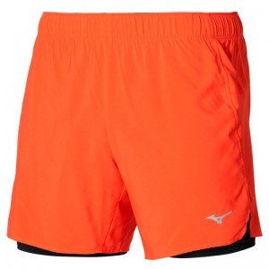 Mizuno Core 5.5 2IN1 Oranje | TAJM0126