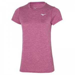 Mizuno Core Graphic Tee Roze | JTPL8783