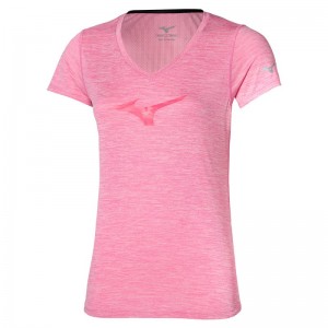 Mizuno Core RB Tee Roze | ZINB8409