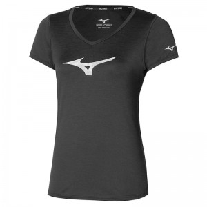 Mizuno Core RB Tee Zwart | KZHZ6480