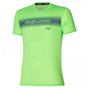 Mizuno Core Tee Lichtgroen | ADDY6424