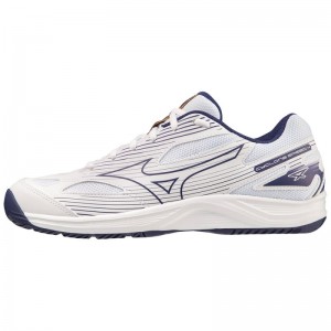 Mizuno Cyclone Speed 4 Wit Blauw Goud | GSAP5898