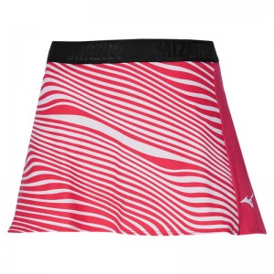 Mizuno Flying Skirt Rood Wit | DWPF3319