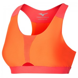 Mizuno High Support Bra Oranje | UKHE8456