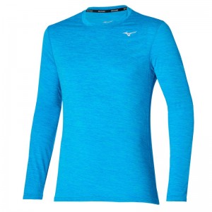 Mizuno Impulse Core Longsleeve Blauw | IESN7020