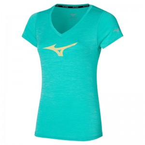 Mizuno Impulse Core RB Tee Turquoise | LWVS0029