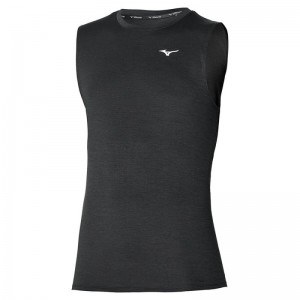 Mizuno Impulse Core Sleeveless Zwart | IWKP3311