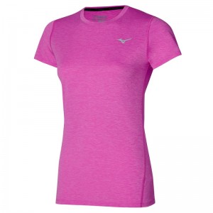 Mizuno Impulse Core Tee Roze | HFQG1037