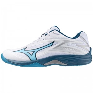 Mizuno Lightning Star Z7 JR. Wit Blauw Zilver | VKDK8630