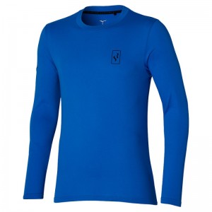 Mizuno Long Sleeve Shirt SR Blauw | RXXT5672