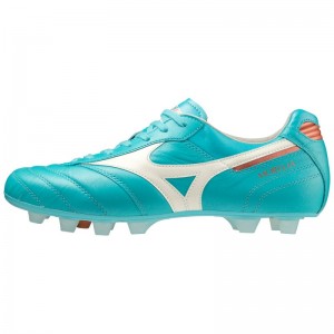 Mizuno Morelia II Japan Turquoise Zilver Rood Bruin | OZBT9774