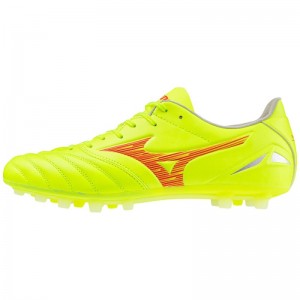 Mizuno Morelia Neo IV Pro AG Groen Geel Rood | PHLW8675