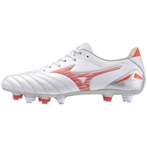 Mizuno Morelia Neo IV Pro Mix Wit Rood Koraal | GXSB1767