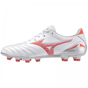 Mizuno Morelia Neo IV Pro Wit Rood Koraal | NXAV7572