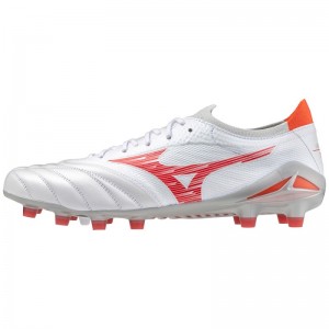 Mizuno Morelia Neo IV β Elite Wit Rood Koraal | GRFH6966