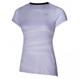 Mizuno Premium AERO Tee Wit | VPVI0327