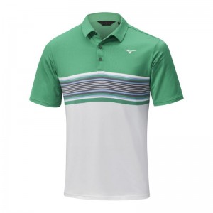 Mizuno Quick Dry Oceanic Polo Mintgroen | VRHL9994