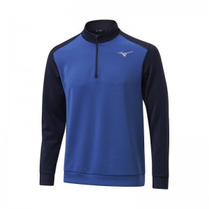 Mizuno RB 1/4 Zip Blauw | ITAU5750