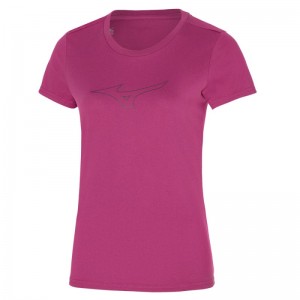 Mizuno RB Logo Tee Roze | XZZX1029