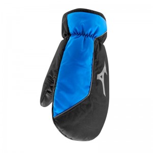 Mizuno RB Winter Mitten Zwart Blauw | IBYN6761