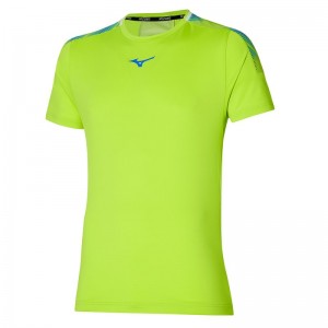 Mizuno Shadow Tee Lichtgroen | FLBH4405