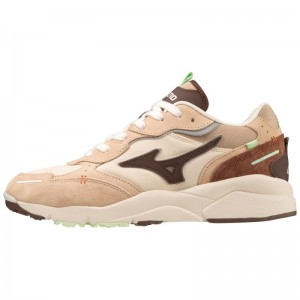 Mizuno Sky Medal β Beige Koffie | KTVO6095