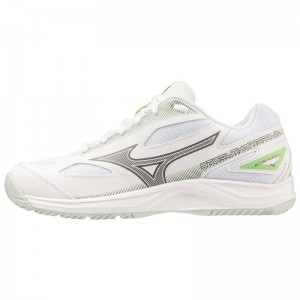 Mizuno Stealth Star 2 JR Wit Groen | CPZH3407