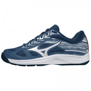 Mizuno Stealth Star Junior Donkerblauw Wit | XLEK2271