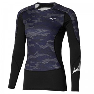 Mizuno Virtual Body G3 Crew Zwart | UIAP3498