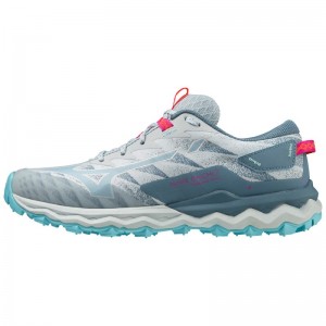 Mizuno WAVE Daichi 7 Blauw Grijs Rood | OLJQ8672