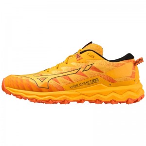 Mizuno WAVE Daichi 7 GTX Geel Zwart | RIZK0552