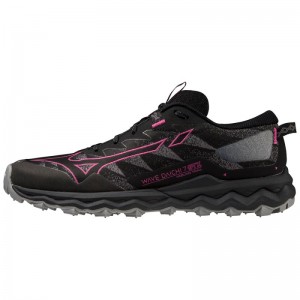 Mizuno WAVE Daichi 7 GTX Zwart Fuchsie Donkergrijs | LNTT3661