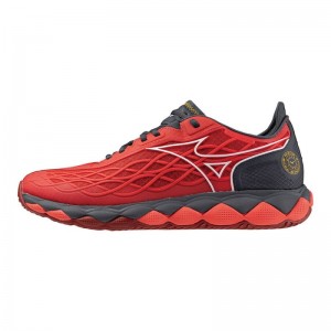 Mizuno WAVE Enforce Tour AC Rood Wit Grijs | LBQQ2407