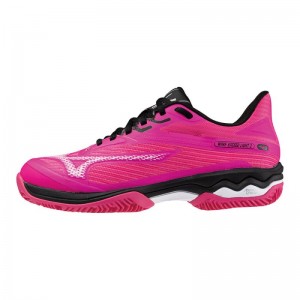 Mizuno WAVE Exceed Light 2 CC Roze Wit Zwart | YHVX1375