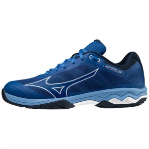 Mizuno WAVE Exceed Light AC Blauw Wit Donkerblauw | SUGP2824