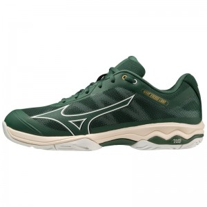 Mizuno WAVE Exceed Light AC Groen Wit | BGKG7848