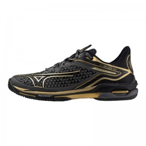 Mizuno WAVE Exceed Tour 6 AC 10TH Edition Zwart Goud | SROP5471