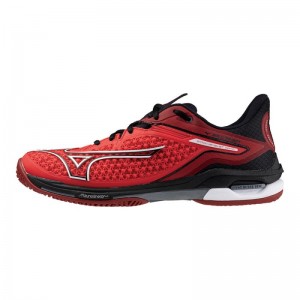 Mizuno WAVE Exceed Tour 6 AC Rood Wit Zwart | ZRHX1323