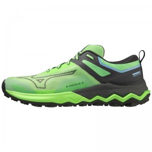 Mizuno WAVE Ibuki 4 Groen Zwart Blauw | PBLZ5128