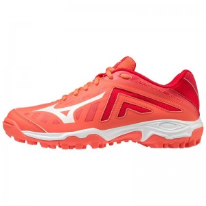 Mizuno WAVE LYNX Junior Koraal Wit | DKRU0994