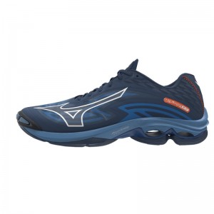 Mizuno WAVE Lightning Z7 Donkerblauw Wit Blauw | YHXG9419